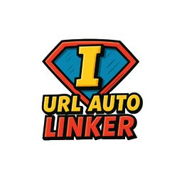 URL Auto Linker superhero mascot
